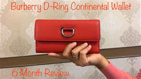 burberry continental wallet review